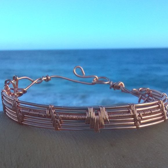 ButterflybytheSea Jewelry - Copper Heart Nurse Bracelet